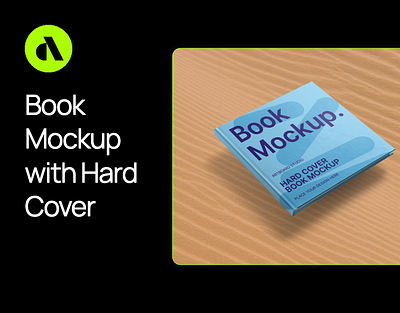 Book Mockup With Hard Cover Square Size artboard studio book book cover book cover design book design book mockup book mockup with hard cover brand identity branding cover design free free book mockup free mockup graphic design mockup mockups publishing