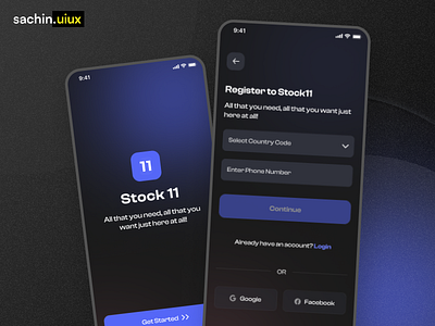 Stock Exchange - Register Page UI/UX Design appdesign appui cryptotrading iosappdesign login mobileapp mobileappdesign newui productdesign registerui signup signupui stockapp topshot tradingapp tradingappdesign ui uidesign uiux uiuxdesigner