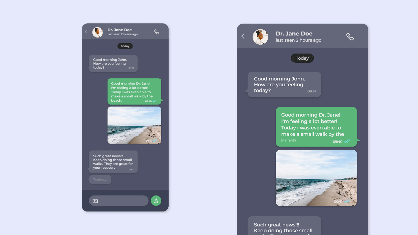 Direct Message | Daily UI Challenge 013 ui