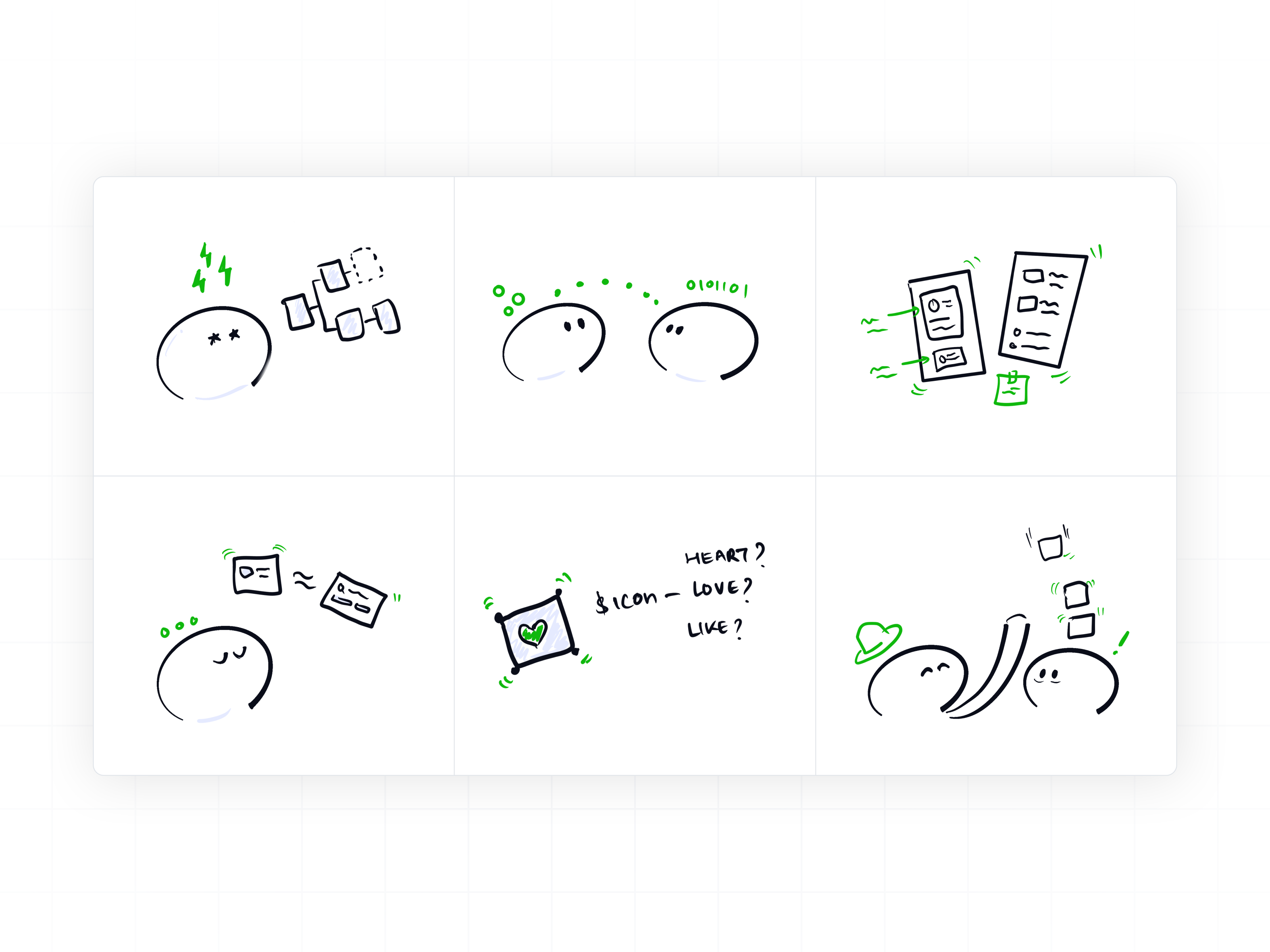 DesignOps & Design Systems brainstorming branding building cohort communication design ops design system design talk designer discussion doodle doodles expressions graphic design illustration learning offcampus procreate program solving