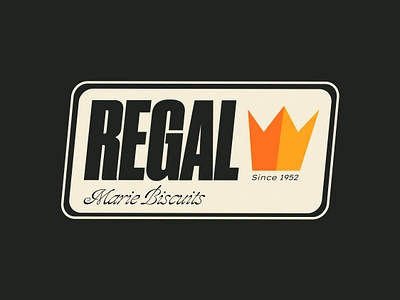 Regal Marie animation brand identitiy branding design for sale font design graphic design identitiy design illustration logo logomark logos logotype marie biscuit mark motion graphics regal typography