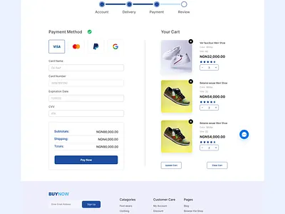 Checkout Page checkout store ui uiux