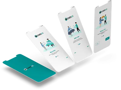 Cars45 UI Redesign buy car cars mobile mobile design sell car swap car ui uiux