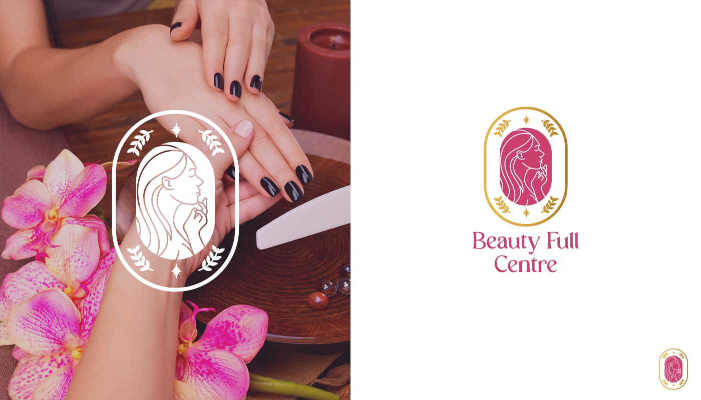 Beauty Full Center beauty branding centre logo