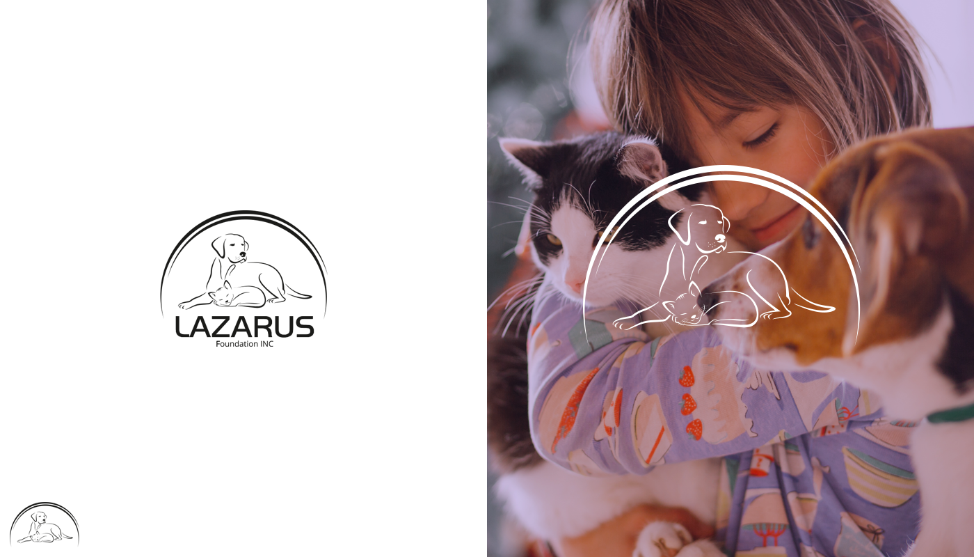 LAZARUS cat dog foundation lazarus logo