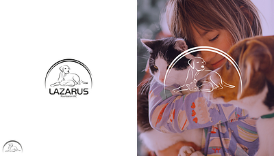 LAZARUS cat dog foundation lazarus logo