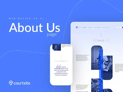 Booking Sport Venue Website Redesign about us page booking branding design figma redesign concept sport ui ui design ux venue booking web design website