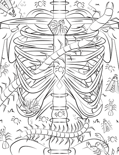 Personal Project: Coloring Book Page