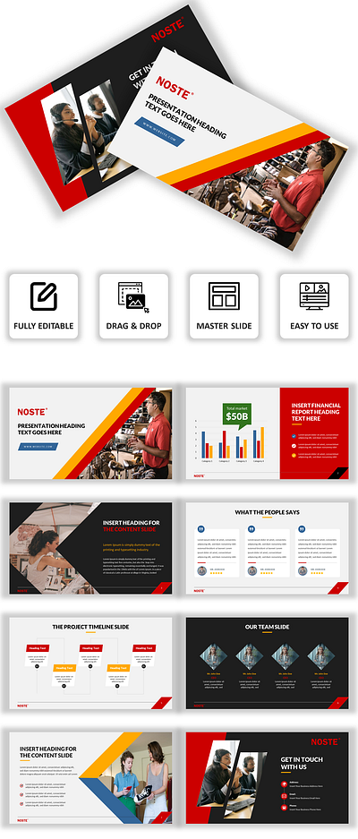 PPT template for a consulting firm design google slides graphic design infographic keynote pitch deck powerpoint ppt ppt template presentation slide slide design template design