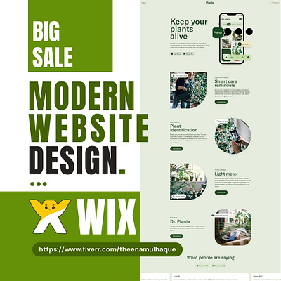 Wix website design service for your Business fiverr wix