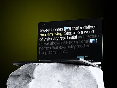 Dynosite - Architecture Agency 🏗️ agency arhitecture clean design landing page simple studio ui ux website