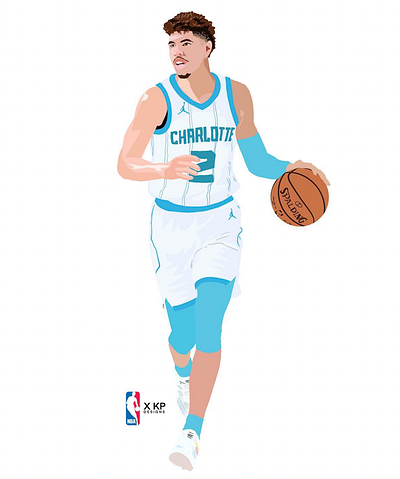 NBA animation branding graphic design ui