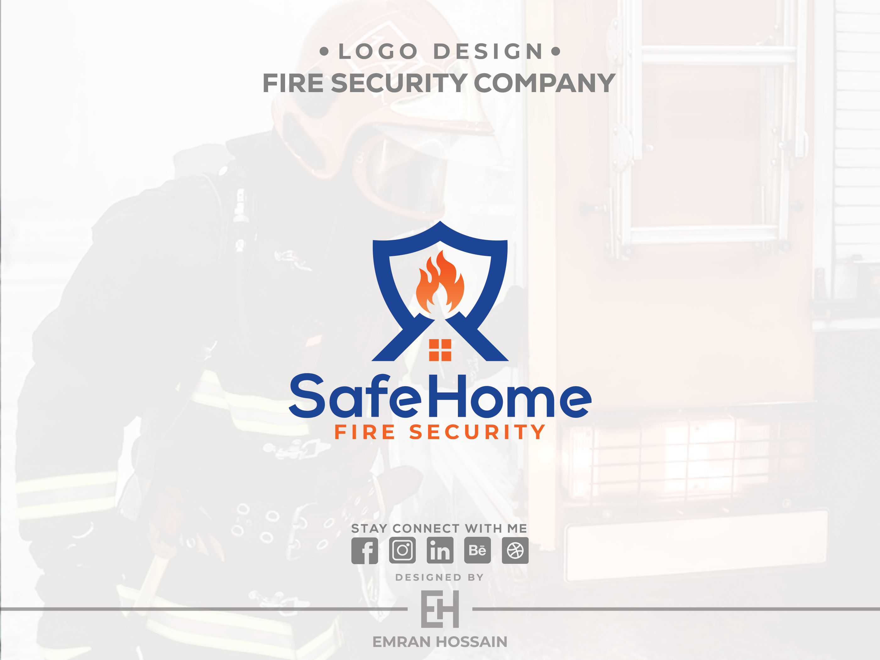 Fire Security Company Logo branddesign branding design graphic design log logo logodesigner logodesigns logomark logos logotype
