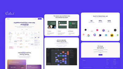 Manage Calendar app branding calendar design illustration logo manage purple typography ui user interface ux webpage