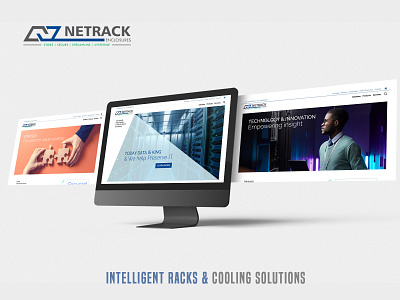 Netrack 3d animation branding graphic design logo motion graphics ui