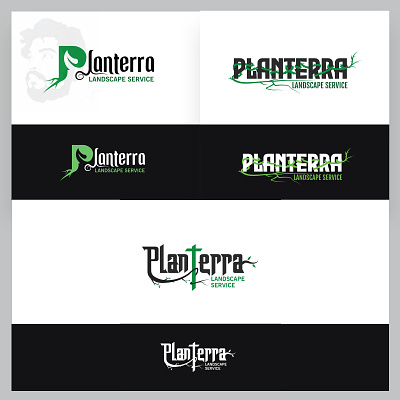 Landscape Company Logo Design Concept branding graphic design logo