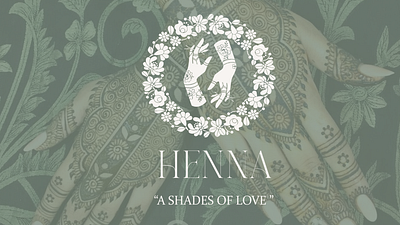 MEHENDI BUSINESS : HENNA adobe adobe illsustrator adobe photoshop branding graphic design logo