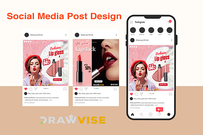 🎨 Exceptional Social Media Ad Post Designs addesign brad branding design drawvise graphic graphic design logo socialmediadesign
