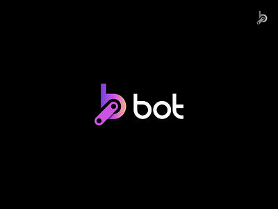 Bot - Logo design, minimal, letter B bot cool creative design icon logodesign minimal simple