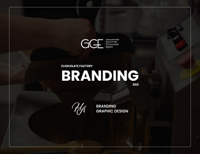 GCE CHOCOLATE FACTORY BRANDING brand design branding corporate identity design graphic design logo design