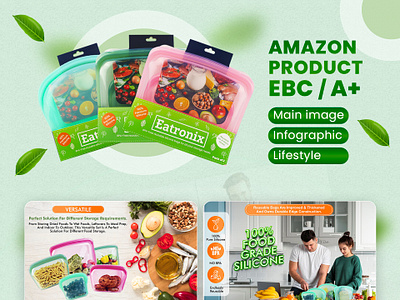 Premium Amazon Listing and EBC/A+ Content Design a images amazon listing images amazon product page ebc design graphic design infographic listing images product listing