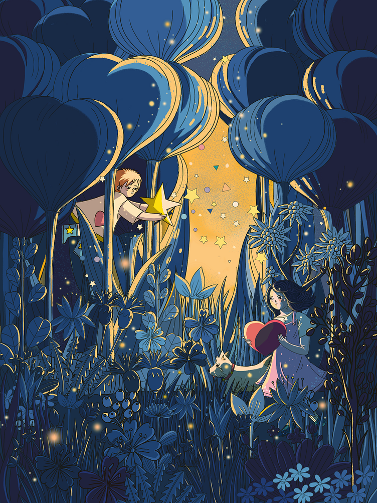The star project - Encounter by mia on Dribbble