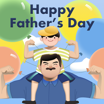 Happy Father's Day! illustration