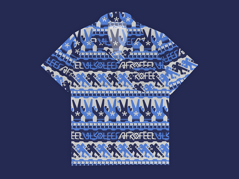 Afrofeel shirt clothing graphic design pattern shirt