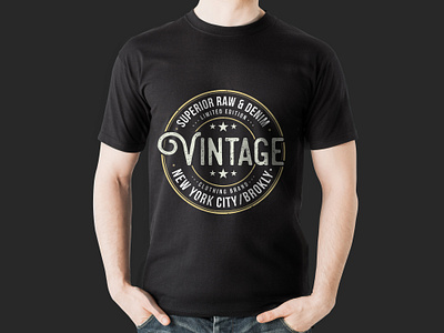 VNTAGE T-SHIRT DESIGN design graphic design illustration typography