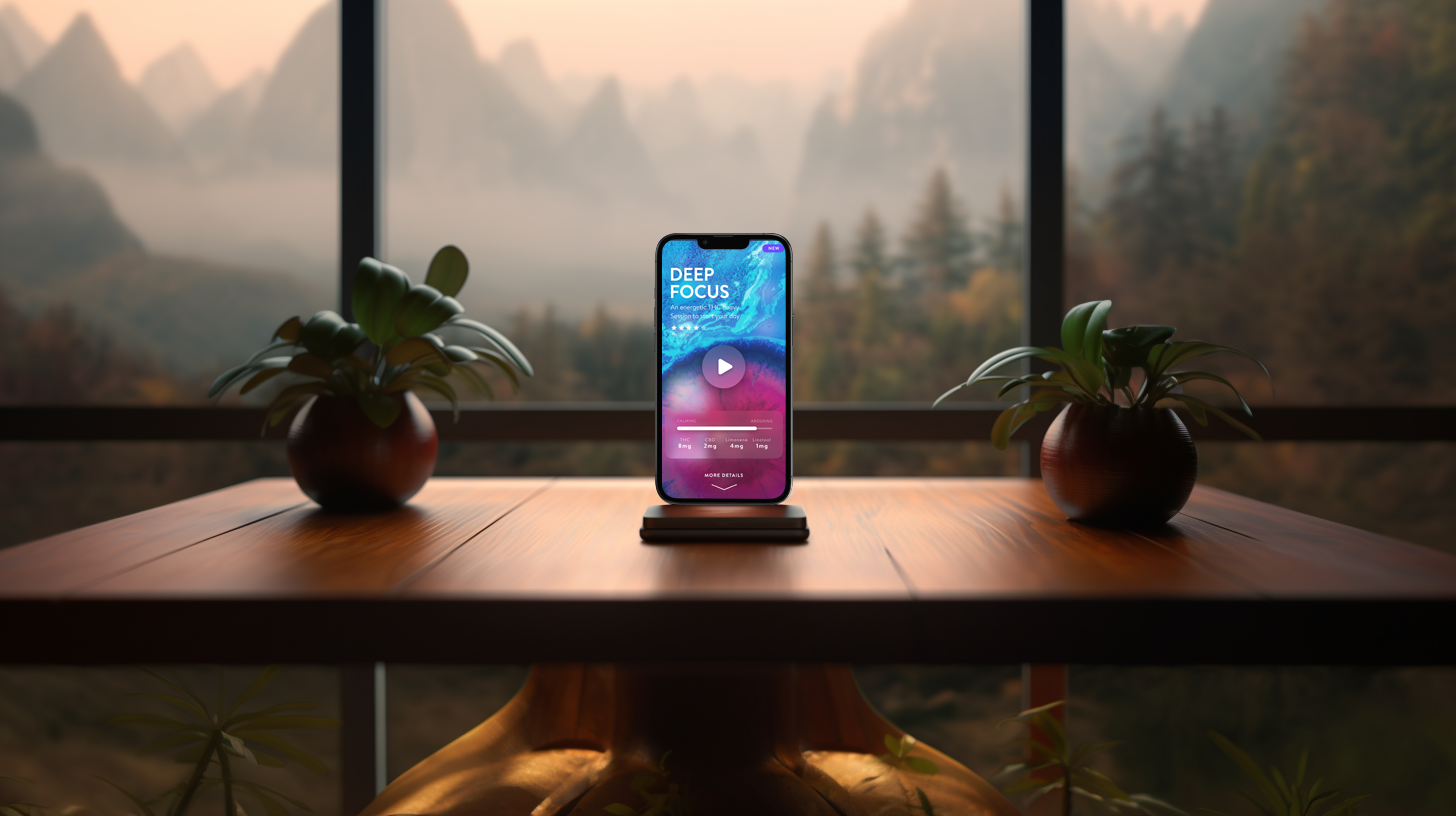 Health & Wellness App design health interactive interface ios medical meditation mobile app music phone player sound ui wellness