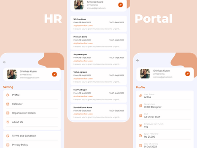 HR Portal UI