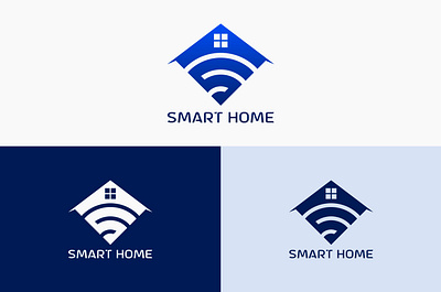 Minimalist logo design ( smart home ) design design logo graphic design illustration inkscape logo logo design vector