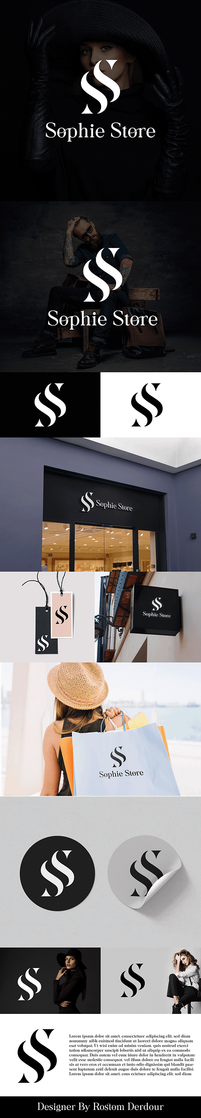 Sophie Store Logo Design branding graphic design logo logo design