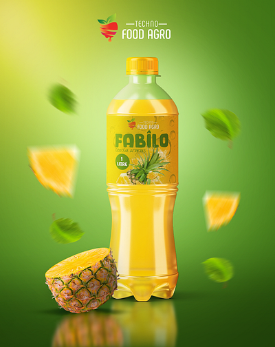 Fabîlo juice packaging design branding juice mockup packaging design