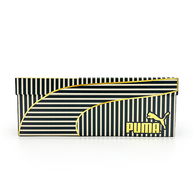 Rhuigi x PUMA Shoebox box brand branding collab design graphic design logo new york packaging packaging design puma puma sportstyle rhuigi shoebox