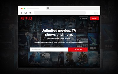 Netflix UI Design