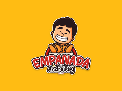 Empanada ni Andreikoy new logo design branding businesslogo design empanada food logo graphic design illustration logo typography ui vector