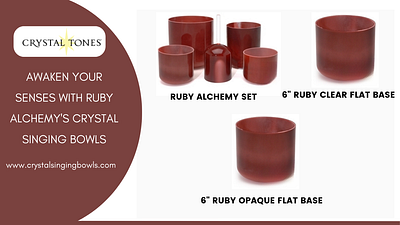 Soothe Your Senses with Ruby Alchemy’s Crystal Bowls alchemy crystal singing bowls