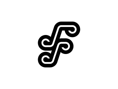 F Logo ai app branding design f graphic design letter lettermark logo minimalist modern monogram simple startup vector