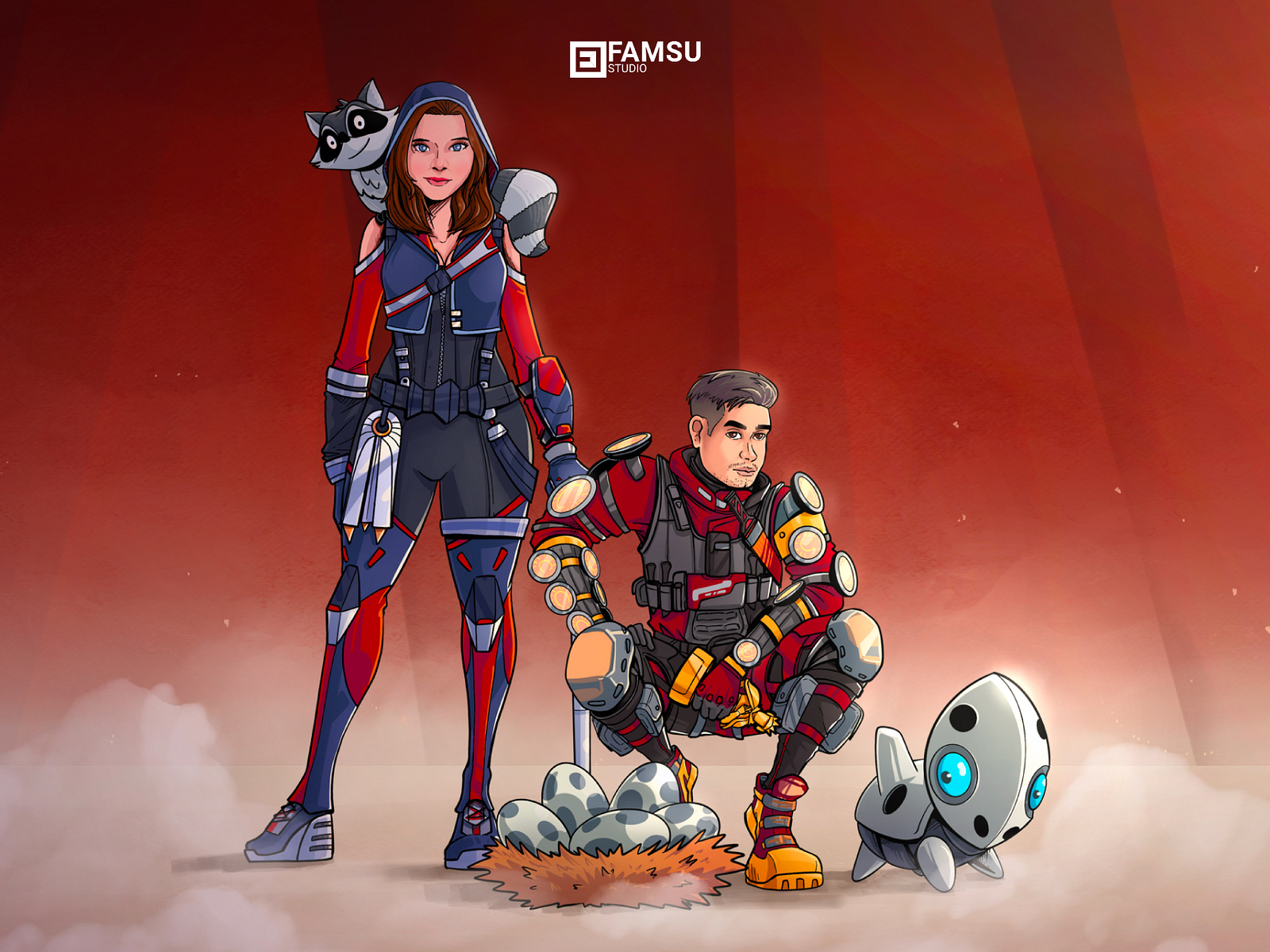 Apex Legends Fan Art by Famsu Studio on Dribbble