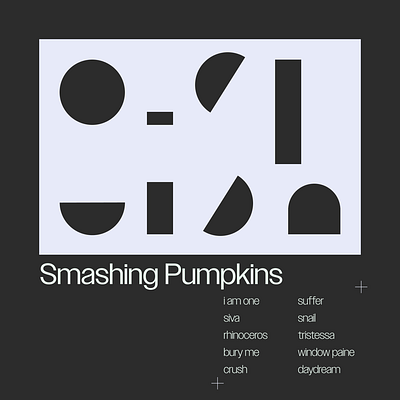 Unheard Of Design #56 Gish by Smashing Pumpkins design typography