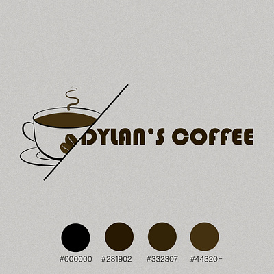 Dylan's Coffee #Dailylogochallenge branding graphic design logo