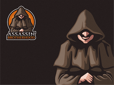 ASSASSIN bR graphic design logo mascot