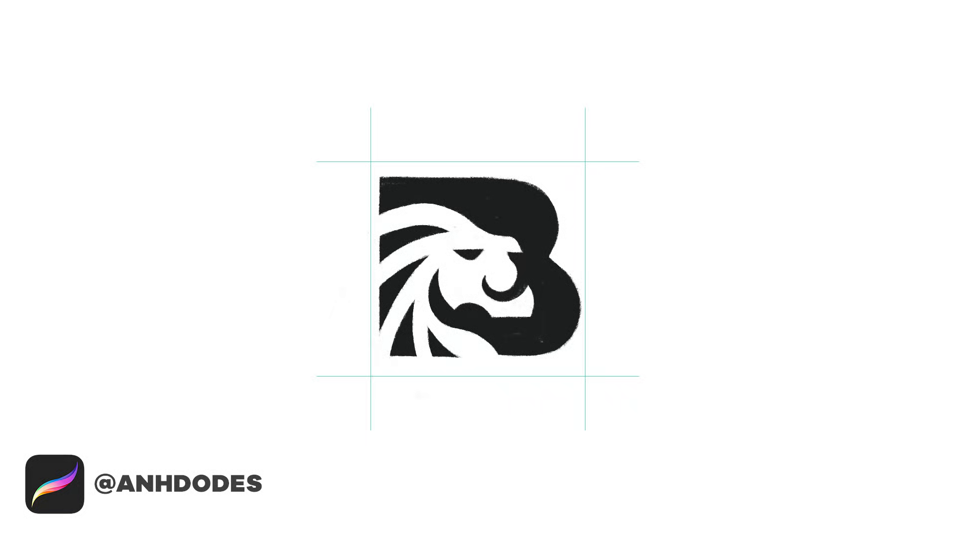 Letter B Lion Logomark Design Process Credit: @anhdodes - Anh Do By Anh ...