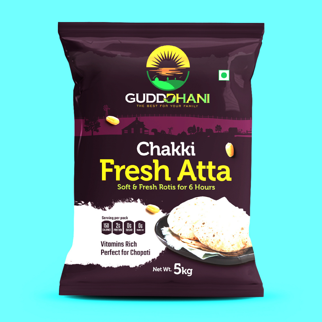 ATTA , Wheat flour, Chakki Atta, Sarbati Atta – Packaging Of The World
