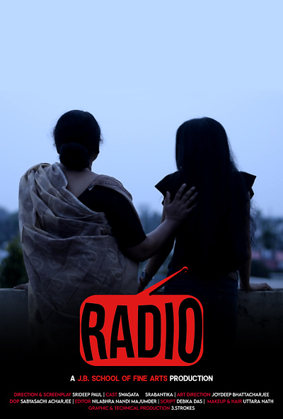 'RADIO' Short Film Posters adobe design film graphic design photoshop poster short film vector