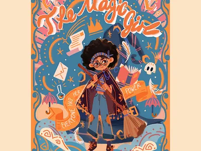 Magic girl artstudio character design illustration sketch