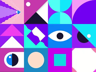 Graphic Pattern - Loop Animation 2d after effects animation design fun illustration loop motion design ui