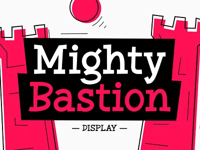 Mighty Bastion branding calligraphy design fonts graphic design handlettering logo typeface typography