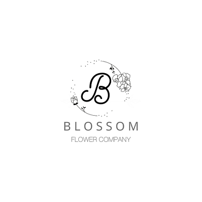 Flower Shop Logo Design branding graphic design logo logo design